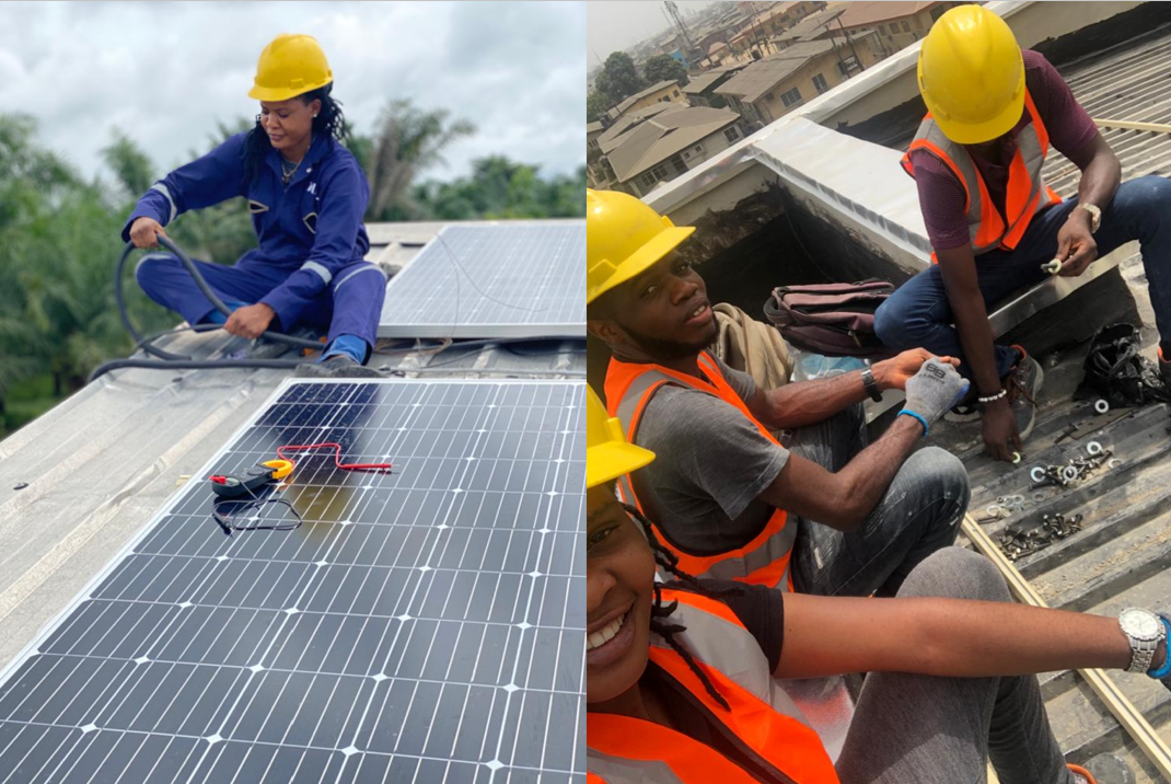 Faraday Projects engineers on site